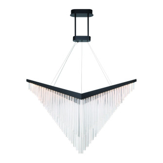 Vivien LED Chandelier in Matte Black (40|47188020)
