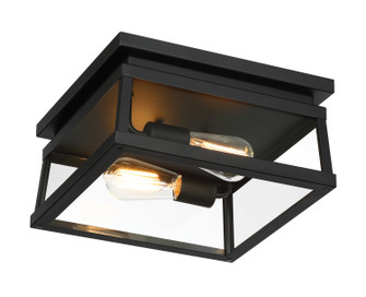 Isla Vista Two Light Outdoor Flush Mount in Coal (7|7321766A)