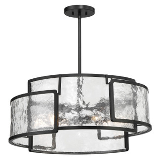 Bella Collina Six Light Pendant in Coal (7|526766A)