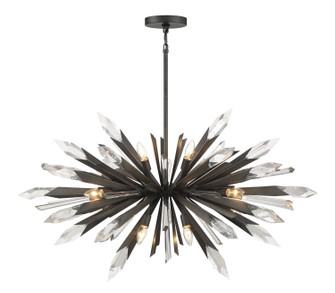 Elsa 12 Light Pendant in Midnight Graphite (29|N1948766)