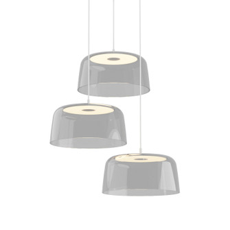 Yurei LED Pendant in Matte White (240|YUPC3SWMWTSCLR)