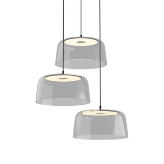Yurei LED Pendant in Matte Black (240|YUPC3SWMTBSCLR)