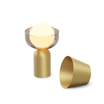 Guy LED Lantern in Brass (240|GUYBRSBDGY)