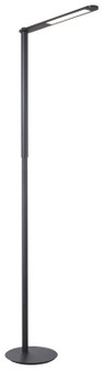 Task Portables LED Floor Lamp in Coal Black & Brushed Coal (42|P1931896L)