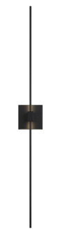 Park Terrace LED Wall Sconce in Coal Black (42|P143766AL)
