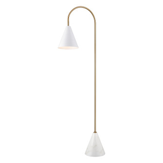 Tully One Light Floor Lamp in Matte White (45|H001911063)
