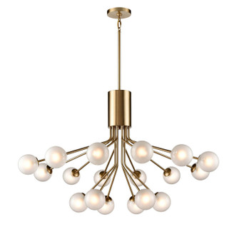 Eastview 18 Light Chandelier in Aged Brass (45|H001811894)