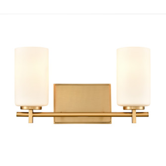 Denver Two Light Vanity in Lacquered Brass (45|901612)