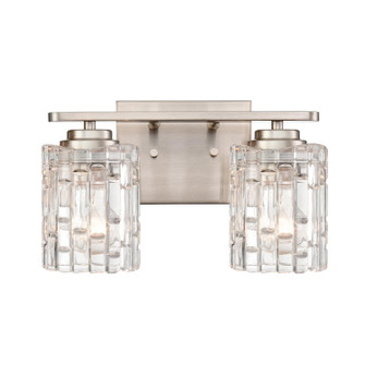 Cincinnati Two Light Vanity in Satin Nickel (45|185912)