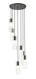 Alton Seven Light Chandelier in Matte Black (224|824P7RMB)