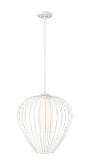 Savanti One Light Pendant in Tundra White (224|750718TW)