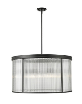 Carnaby Nine Light Chandelier in Matte Black (224|7504P32MB)