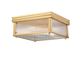 Carnaby Two Light Flush Mount in Modern Gold (224|7504FS13MGLD)