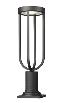 Leland LED Outdoor Pier Mounted Fixture in Sand Black (224|5005PHM533PMBKLED)