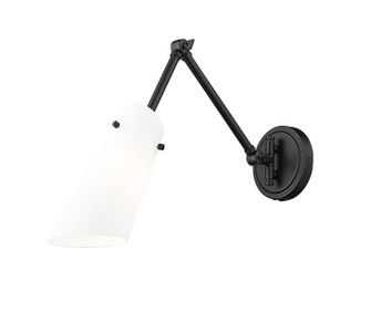 Julia One Light Wall Sconce in Matte Black (224|350SMB)