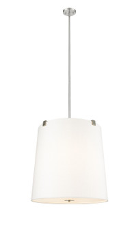 Weston Six Light Pendant in Brushed Nickel (224|3501P24BN)