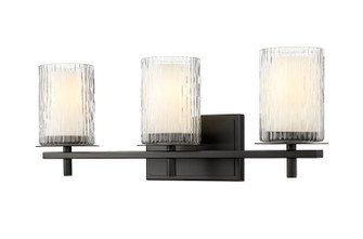 Grayson Three Light Vanity in Matte Black (224|19493VMB)