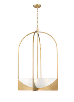 Devon Six Light Chandelier in Modern Gold (224|194738MGLD)
