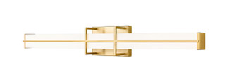 Harrison LED Vanity in Modern Gold (224|101132WMGLDLED)