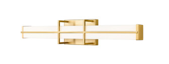 Harrison LED Vanity in Modern Gold (224|101125WMGLDLED)