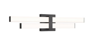 Zane LED Vanity in Matte Black (224|100825WMBLED)