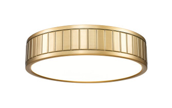 Madison LED Flush Mount in Modern Gold (224|1005F12MGLDLED)