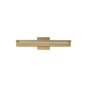 Bookkeeper LED Wall Sconce in Natural Aged Brass (86|E21392NAB)