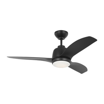 Avila Coastal 44 LED 44'' Ceiling Fan in Midnight Black (71|3AVLCR44MBKD)