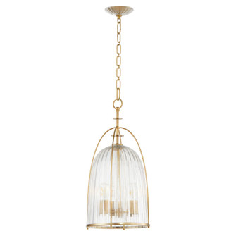 Alice Three Light Pendant in Aged Brass (19|863380)