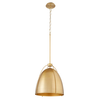 Jamie One Light Pendant in Aged Brass (19|860180)