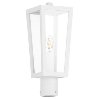 Bravo One Light Post Mount in White (19|71766)