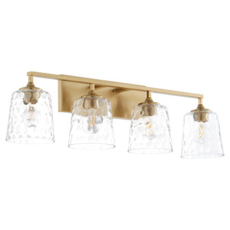 Eldorado Four Light Vanity in Aged Brass (19|50054180)