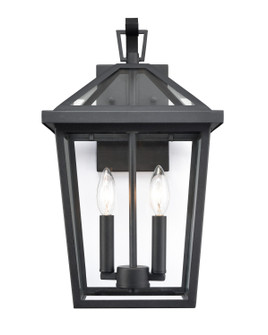 Mensun Two Light Outdoor Wall Sconce in Textured Black (59|92202TBK)