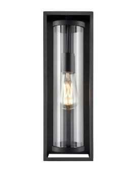 Caleb One Light Outdoor Wall Sconce in Textured Black (59|91611TBK)