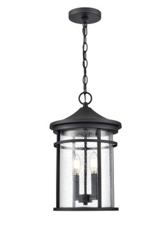 Namath Two Light Outdoor Hanging Lantern in Textured Black (59|91342TBK)
