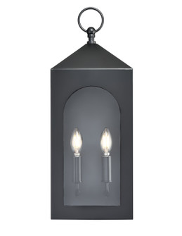 Bratton Two Light Outdoor Wall Sconce in Powder Coated Black (59|7812PBK)