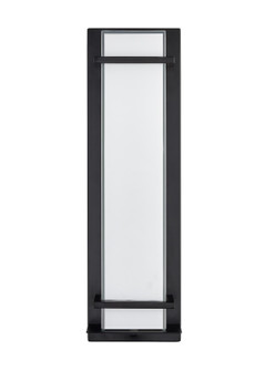 LED Outdoor Wall Sconce in Powder Coated Black (59|75201PBK)