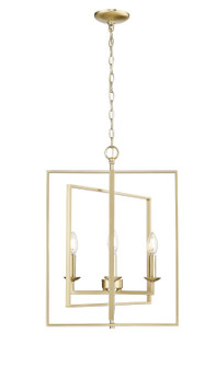Nellis Four Light Pendant in Modern Gold (59|3231MG)