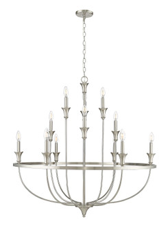 Emery 12 Light Chandelier in Brushed Nickel (59|28012BN)