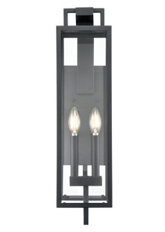 Lamont Two Light Outdoor Wall Sconce in Textured Black (59|280002TBK)
