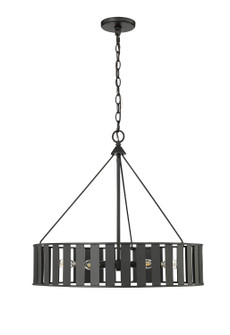 Stella Six Light Chandelier in Matte Black (59|27006MB)
