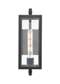Messi One Light Outdoor Wall Sconce in Textured Black (59|230001TBK)
