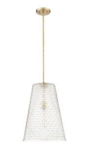 Saben One Light Pendant in Modern Gold (59|20701MG)