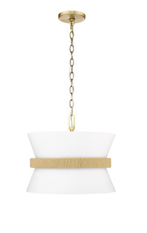 Kimbry Three Light Pendant in Vintage Brass (59|20503VB)