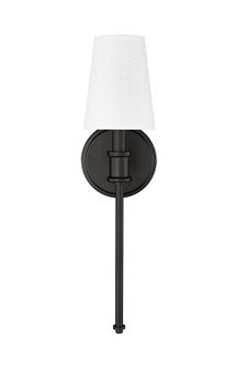 One Light Wall Sconce in Matte Black (59|16101MB)