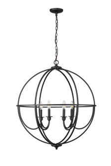 Artemis Six Light Chandelier in Matte Black (59|12306MB)