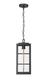 Jaxson One Light Outdoor Hanging Lantern in Powder Coated Black (59|10831PBK)