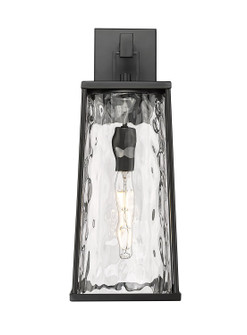 Dutton One Light Outdoor Wall Sconce in Powder Coated Black (59|10611PBK)