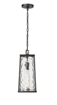 Dutton One Light Outdoor Hanging Lantern in Powder Coated Black (59|10621PBK)