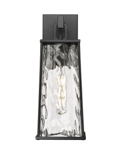 Dutton One Light Outdoor Wall Sconce in Powder Coated Black (59|10601PBK)